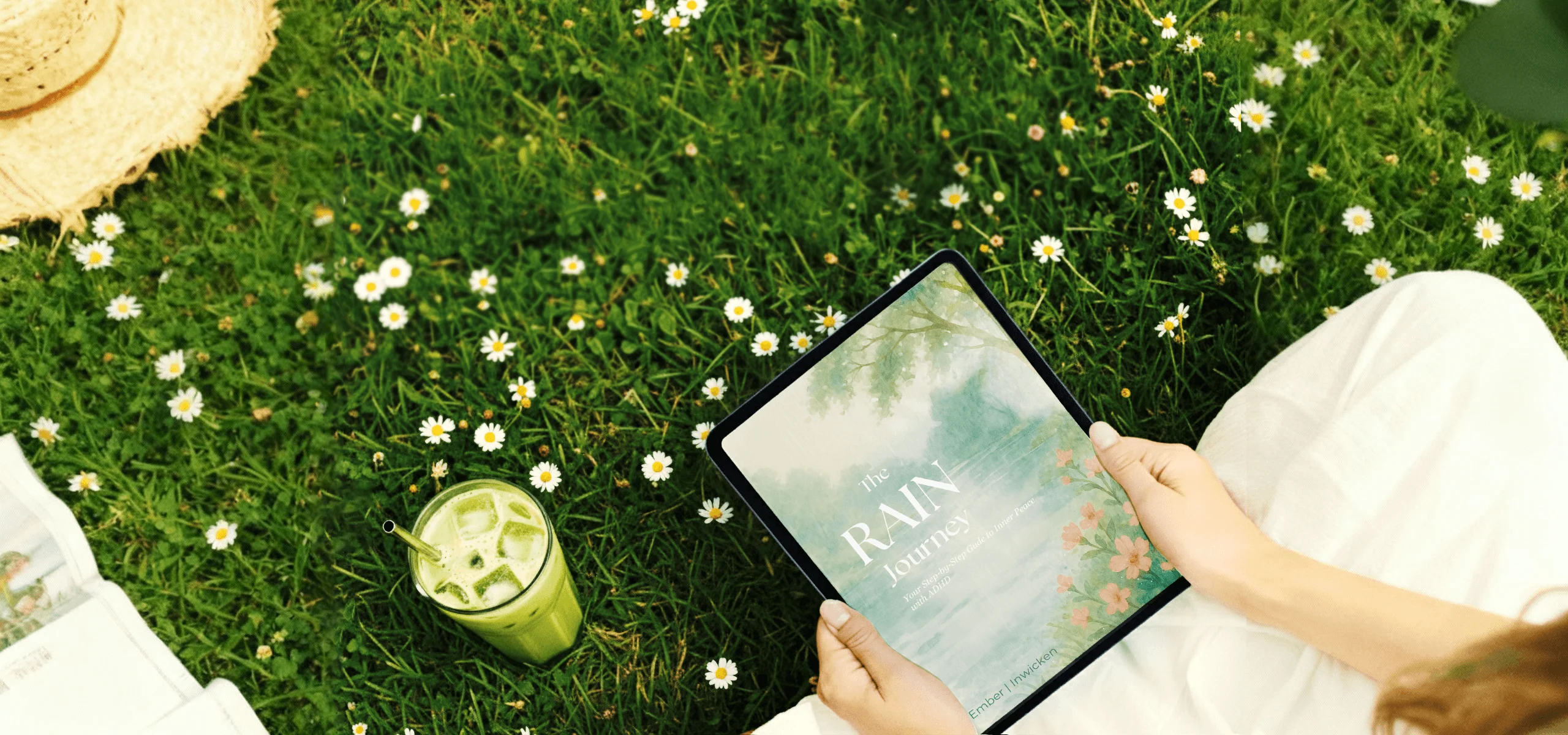 RAIN Journey mindfulness practice workbook cover - visual guide for ADHD emotional regulation