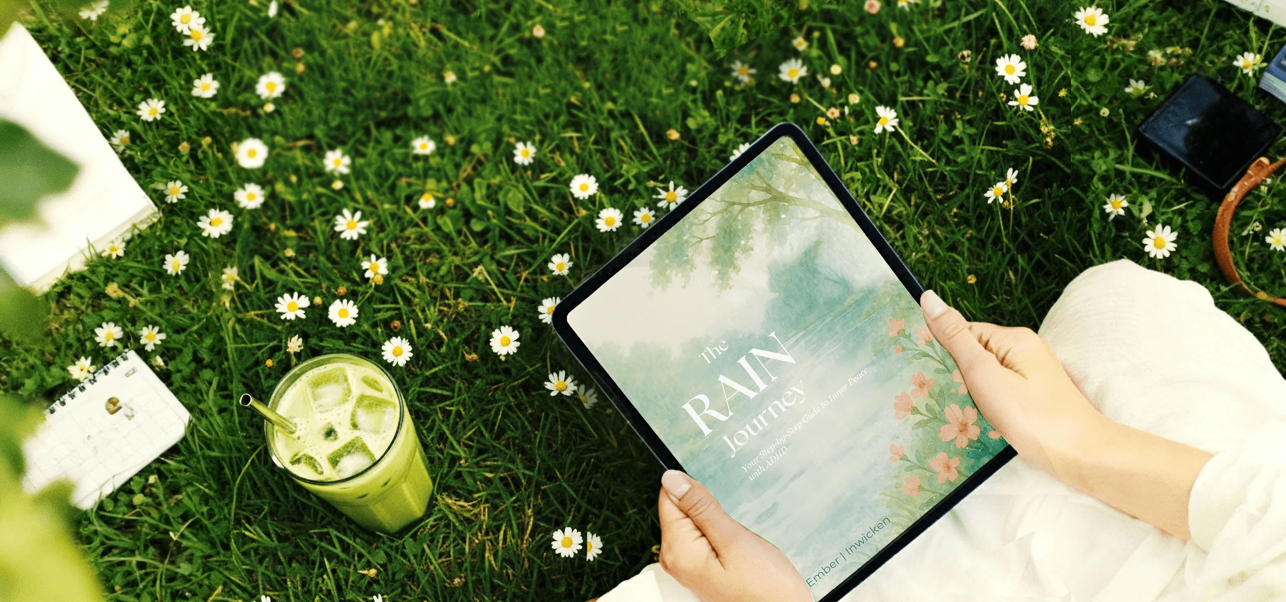 RAIN Journey interactive mindfulness tool - color-coded system for ADHD brains